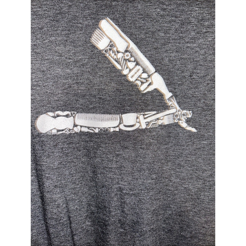 Barber Tools Shirt Small Women's